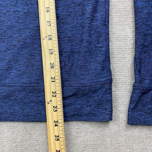 Outdoor Voices OV Men's EUC CloudKnit Soft Heather Blue Pullover Hoodie Large L - Picture 6 of 10